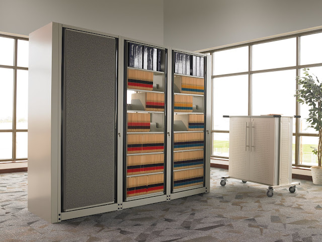 Office Innovations Inc. Rotary Storage and Filing Cabinets - Office
